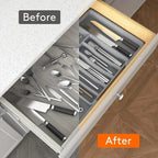 Praktisches Besteck-Organizer-Tablett