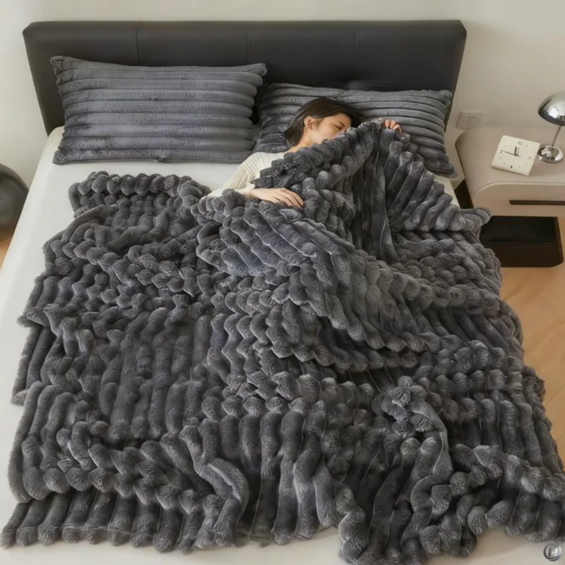 Gemütliche Wurfdecke