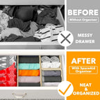 3er-Set Schubladenorganizer