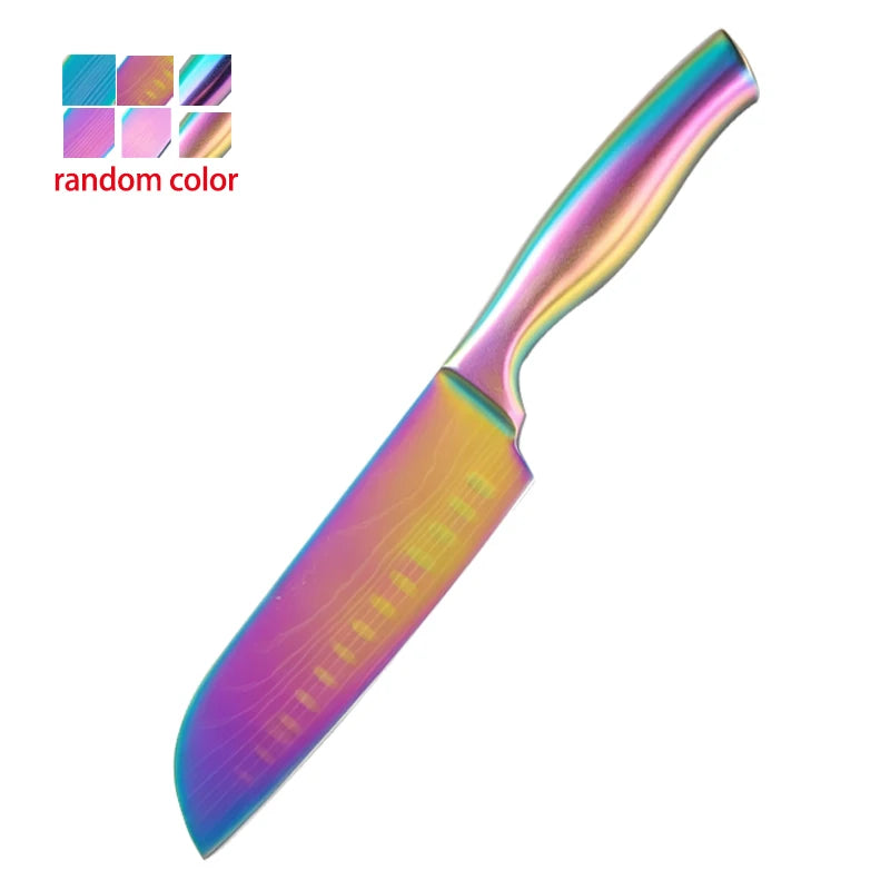 BAFENGS Rainbow Knife Set