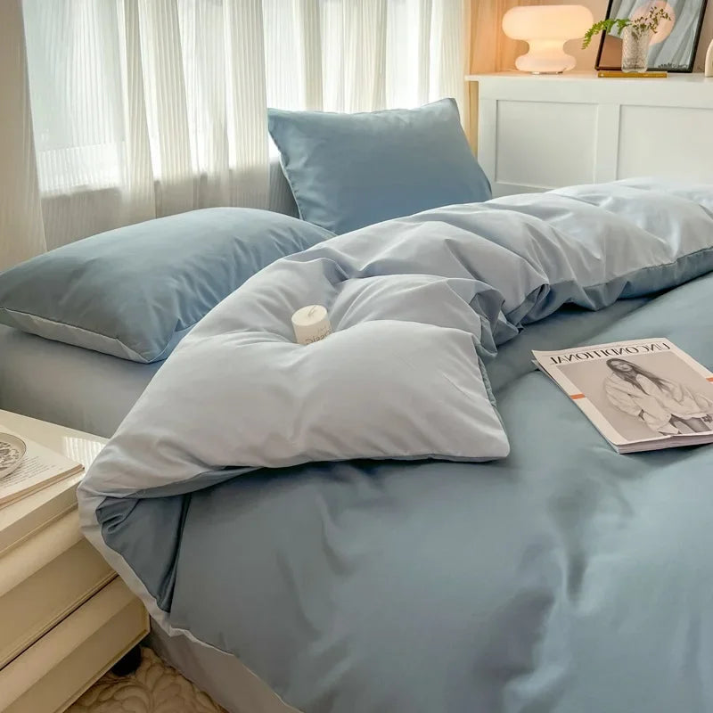 Parure de lit luxueuse 4 pièces