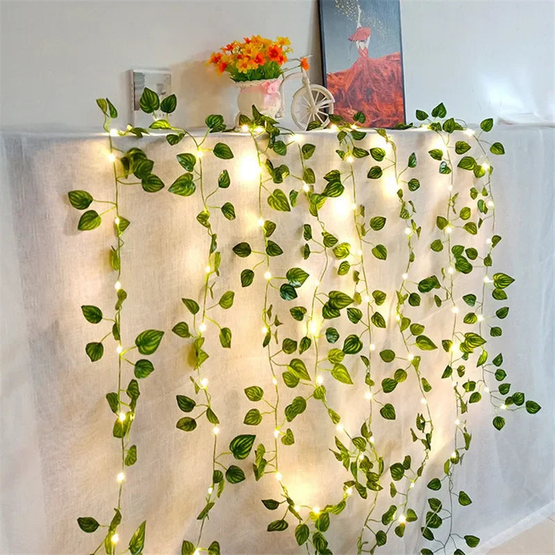Künstliche Blatt-Lichterkette