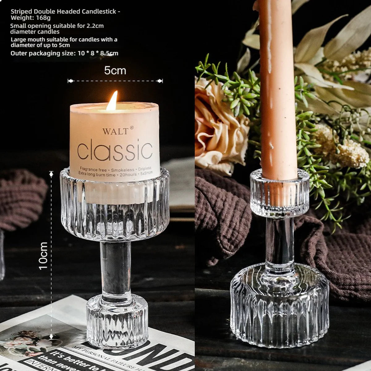 Elegantes Kerzenhalter