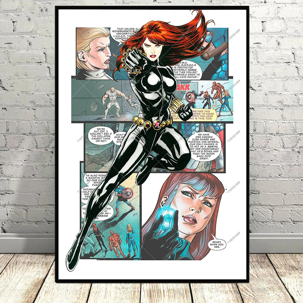Wunderschöne Marvel Avengers Leinwand