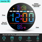 8-Zoll LED-Wanduhr