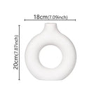 Moderne Donut-Vase