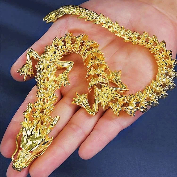 Handgefertigte 3D-Drachenfigur