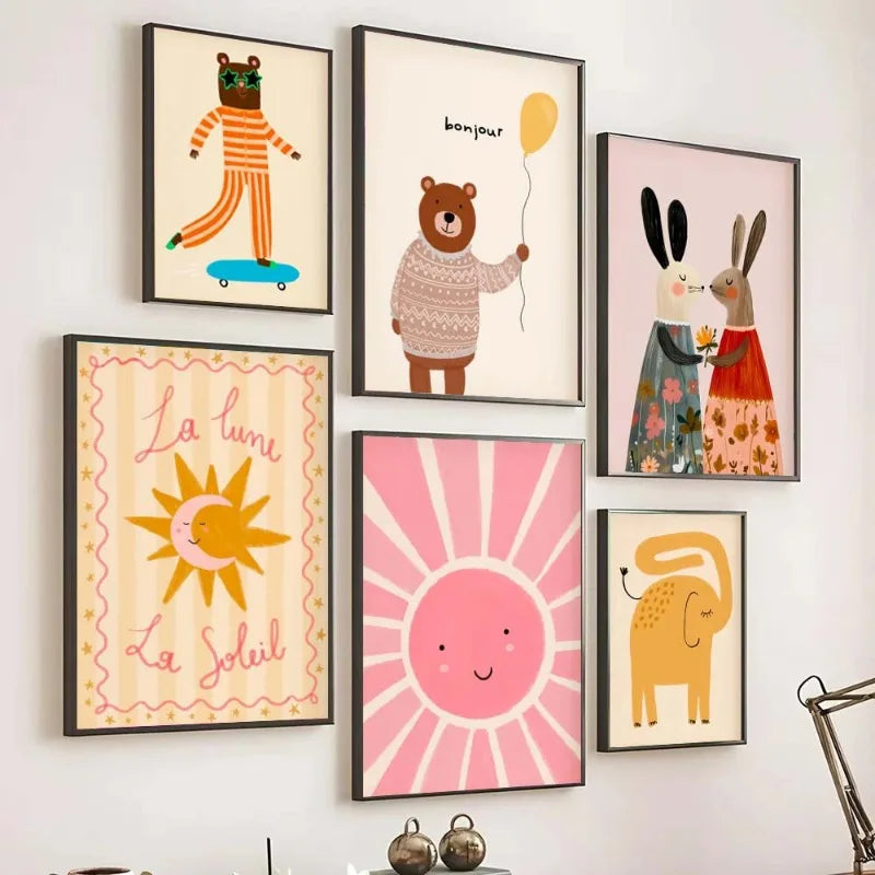 Süße Nordic Poster