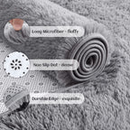 Weiches und flauschiges Teppich