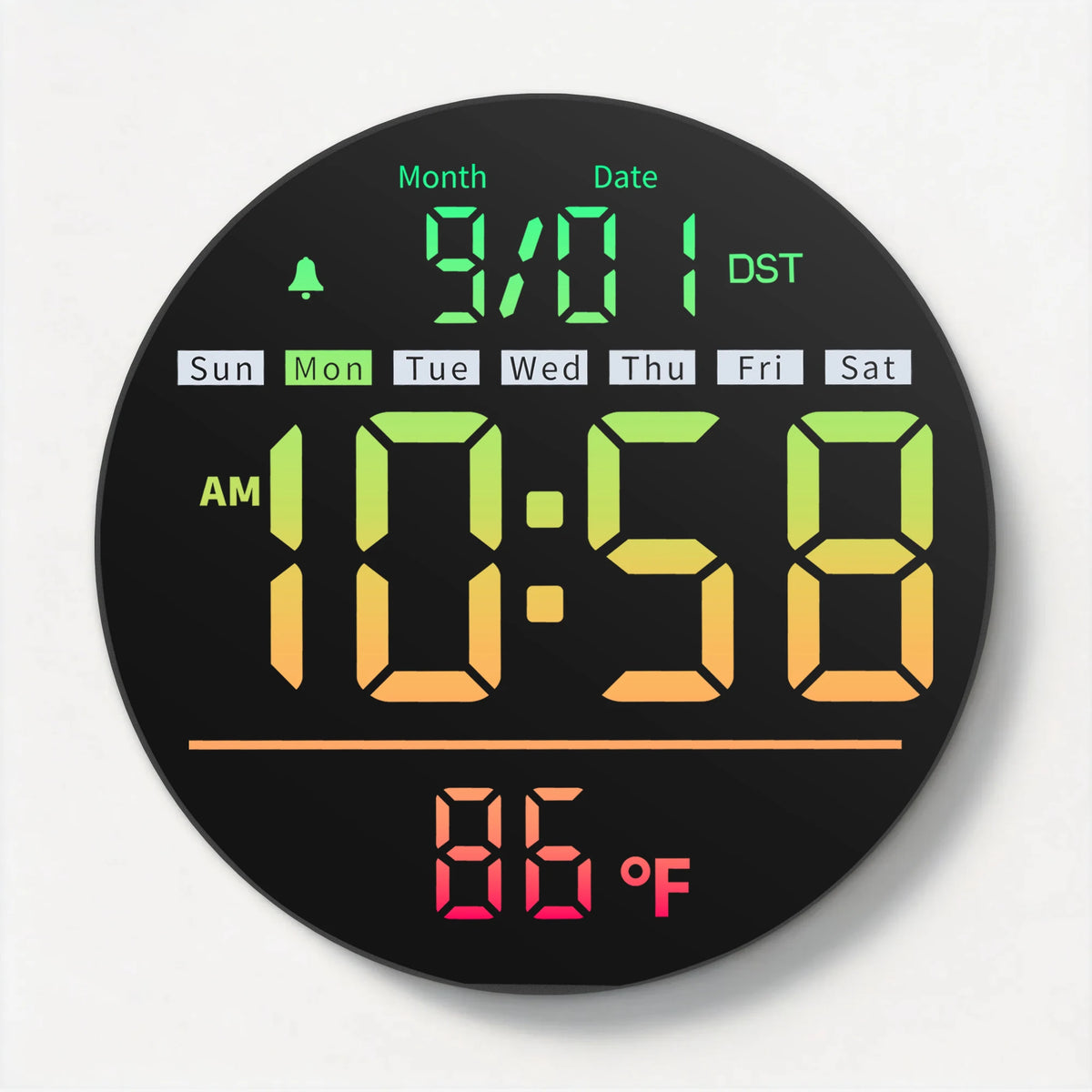 8-Zoll LED-Wanduhr