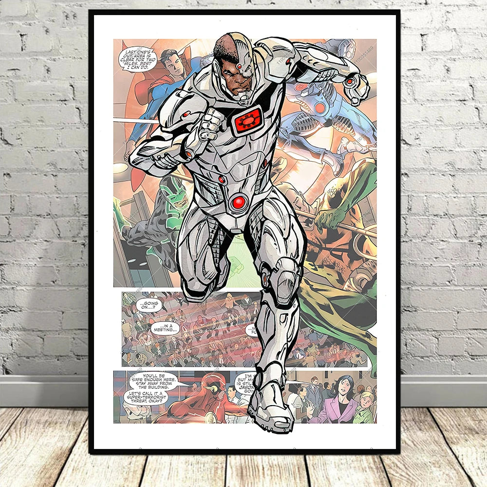 Wunderschöne Marvel Avengers Leinwand