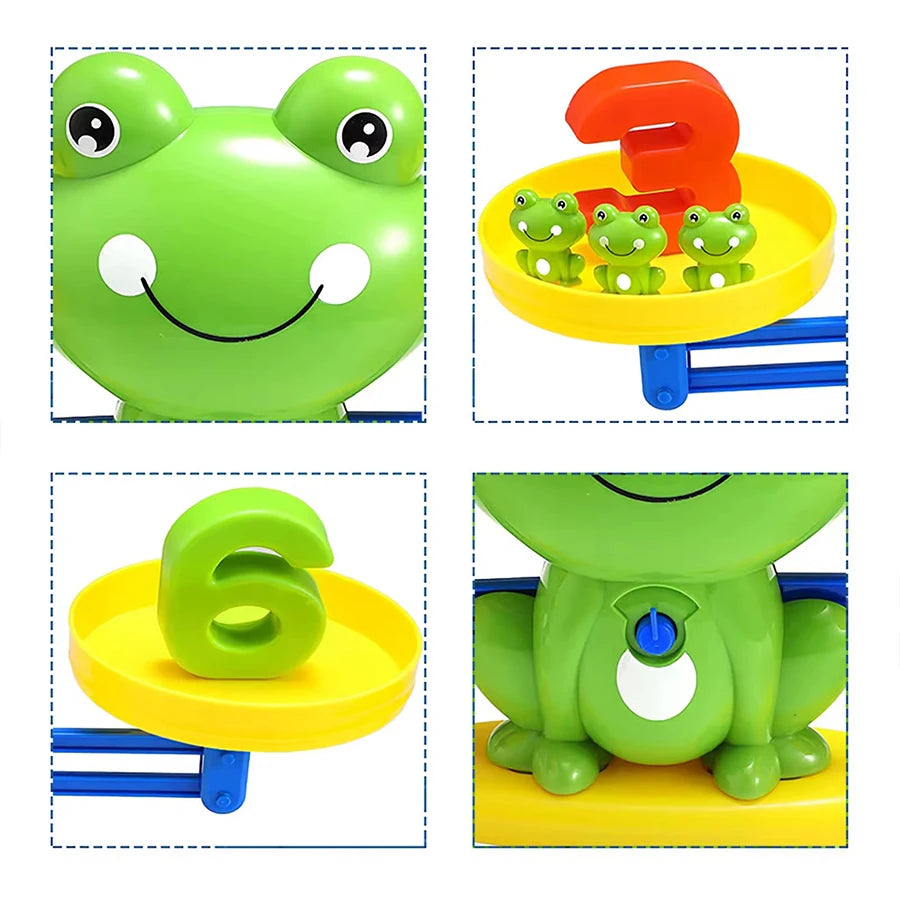 Lernspielzeug Frosch-Waage