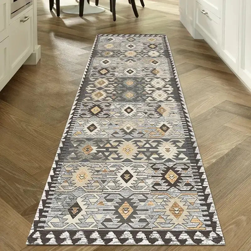 Stilvoller Flurläufer-Teppich