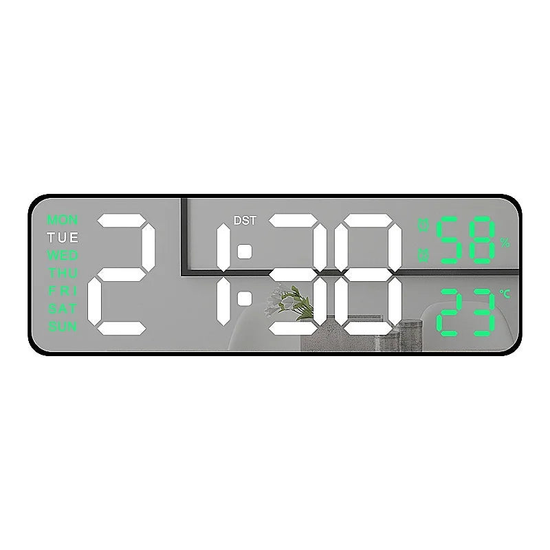 9-Zoll digitale LED-Wanduhr