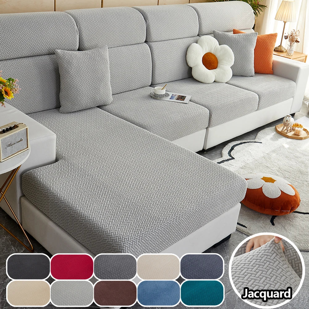Eleganter Jacquard-Sofaüberzug