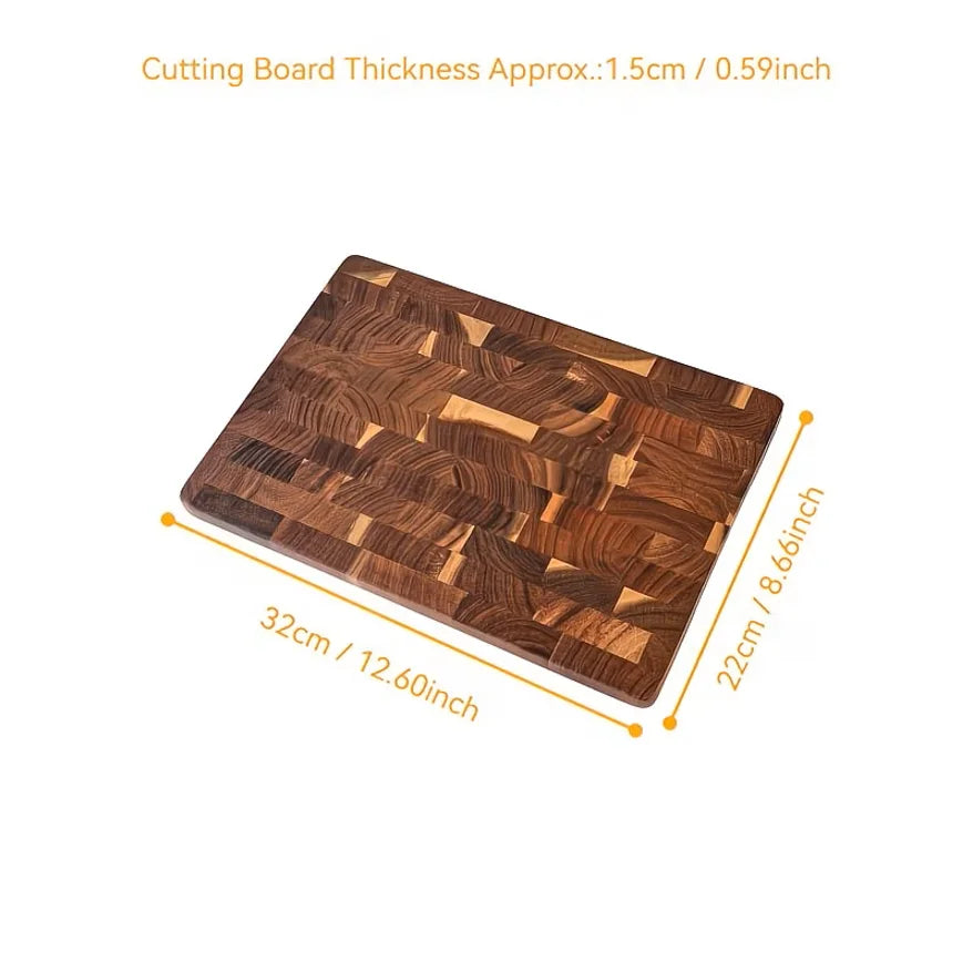 Premium End-Grain Schneidebrett-Set