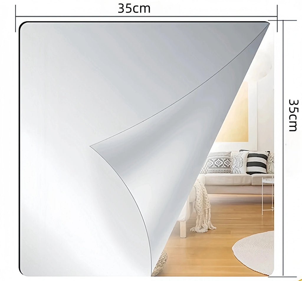 4er Set 3D Spiegelfliesen