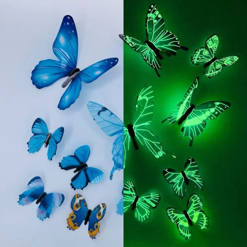 3D Schmetterlinge Wandaufkleber