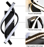 Stilistische LED-Wandleuchte