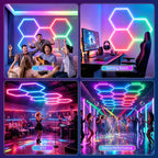 Smart RGB Hexagonal Panels
