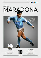 Modernes Fußball-Poster