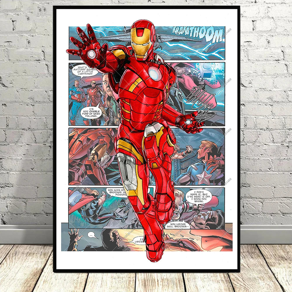 Wunderschöne Marvel Avengers Leinwand