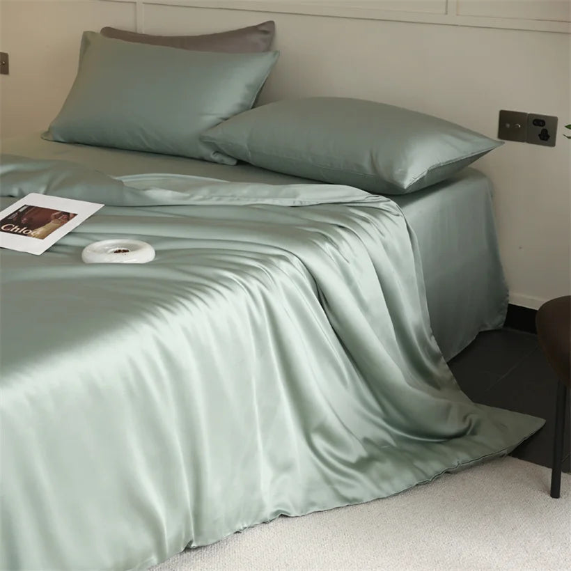 Premium Mulberry Seide Bettwäsche Set