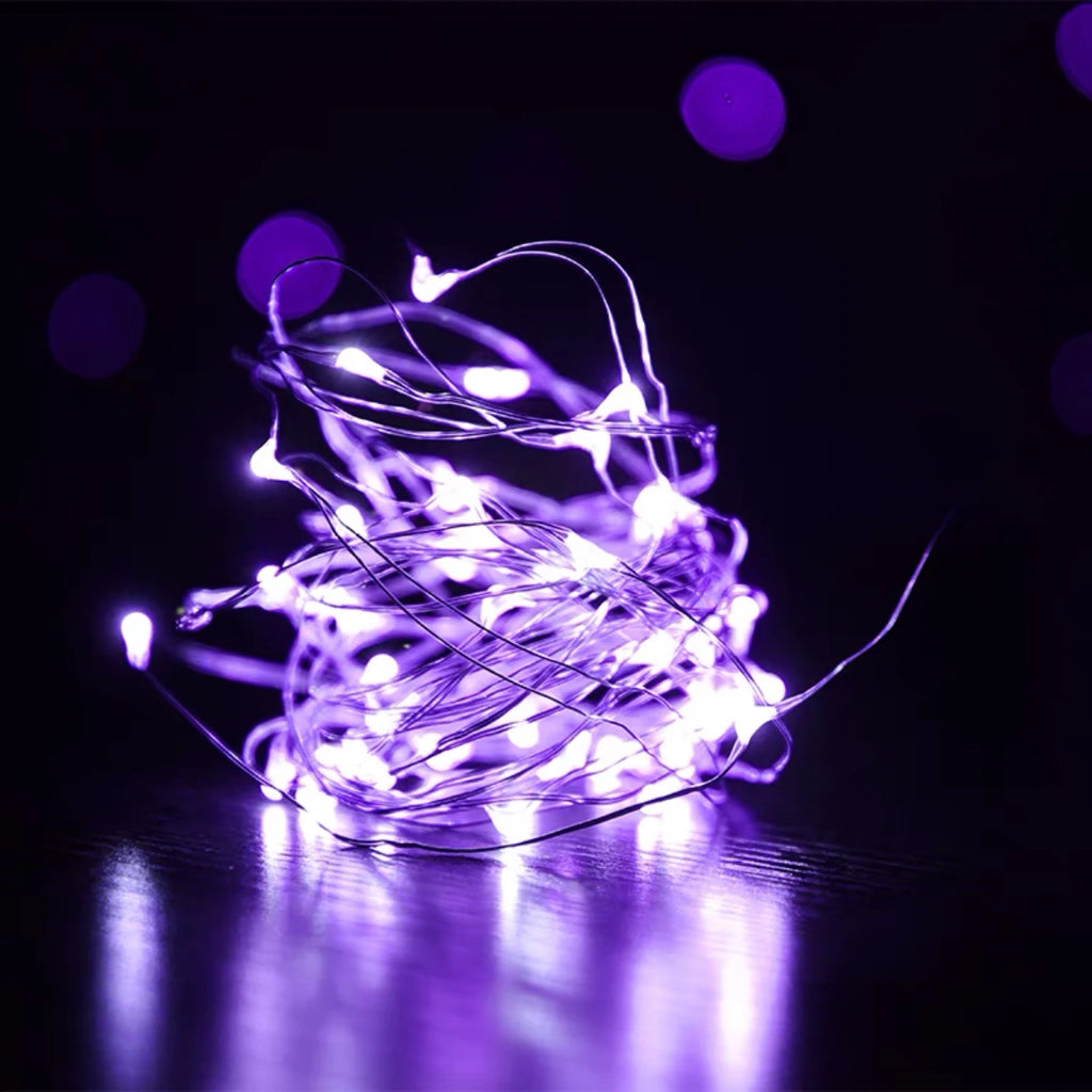 Elegante batteriebetriebene Feenlichter