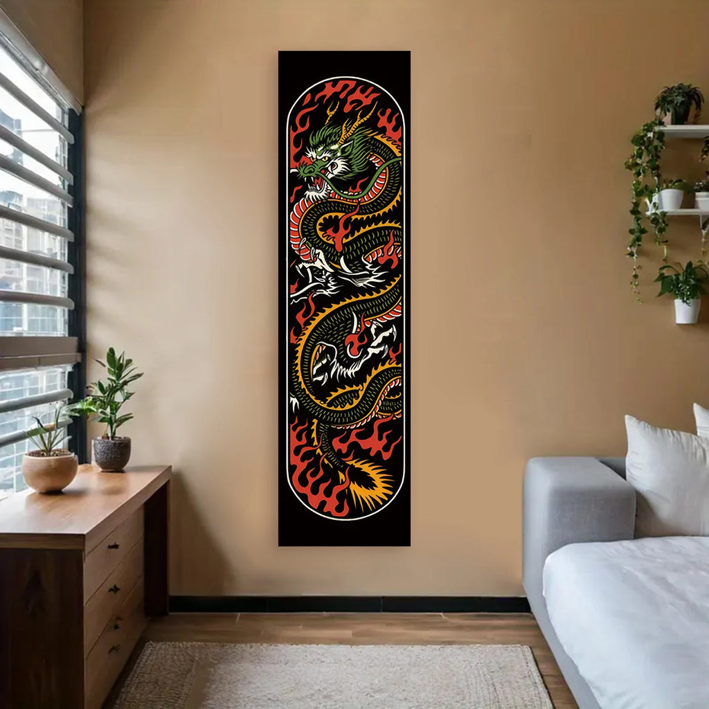 Japanische Wandtapestry mit klassischem Motiv