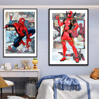 Wunderschöne Marvel Avengers Leinwand