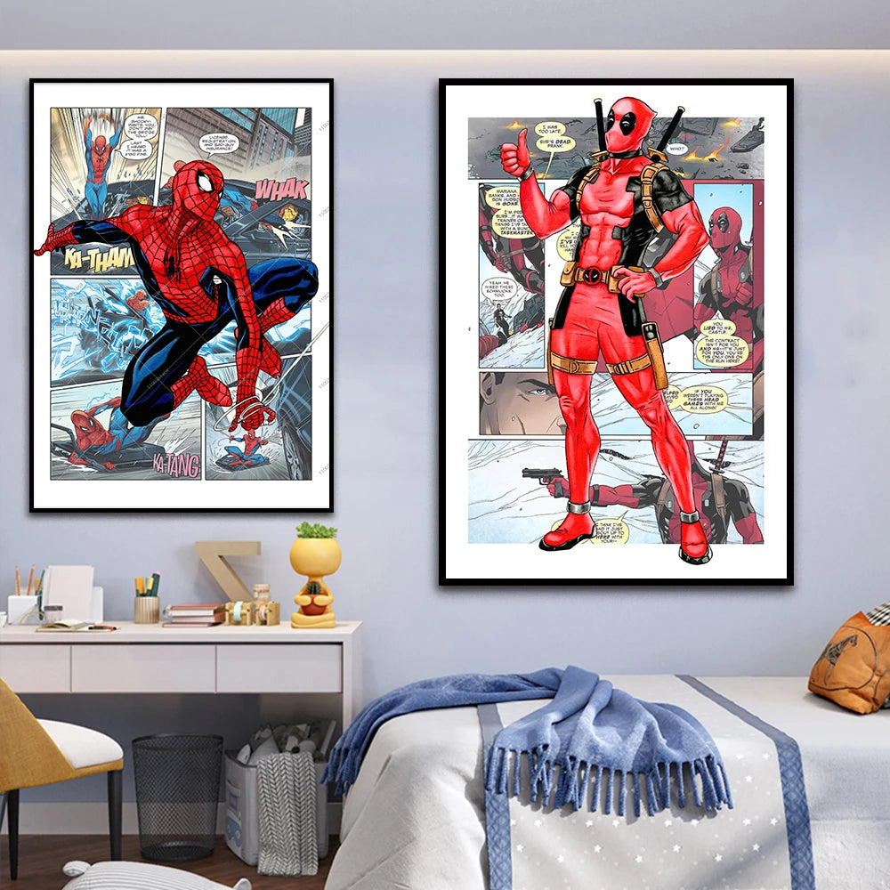 Wunderschöne Marvel Avengers Leinwand