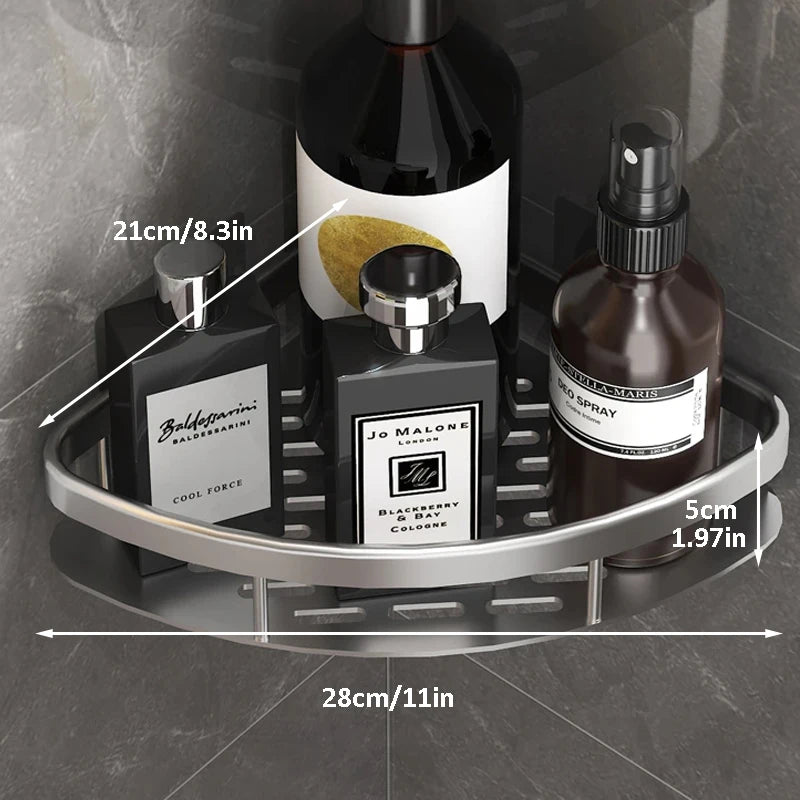Wandmontiertes Badezimmer-Organizer-Regal