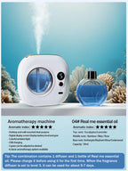 Ultraschall-Aroma-Diffuser mit wiederaufladbarem Akku
