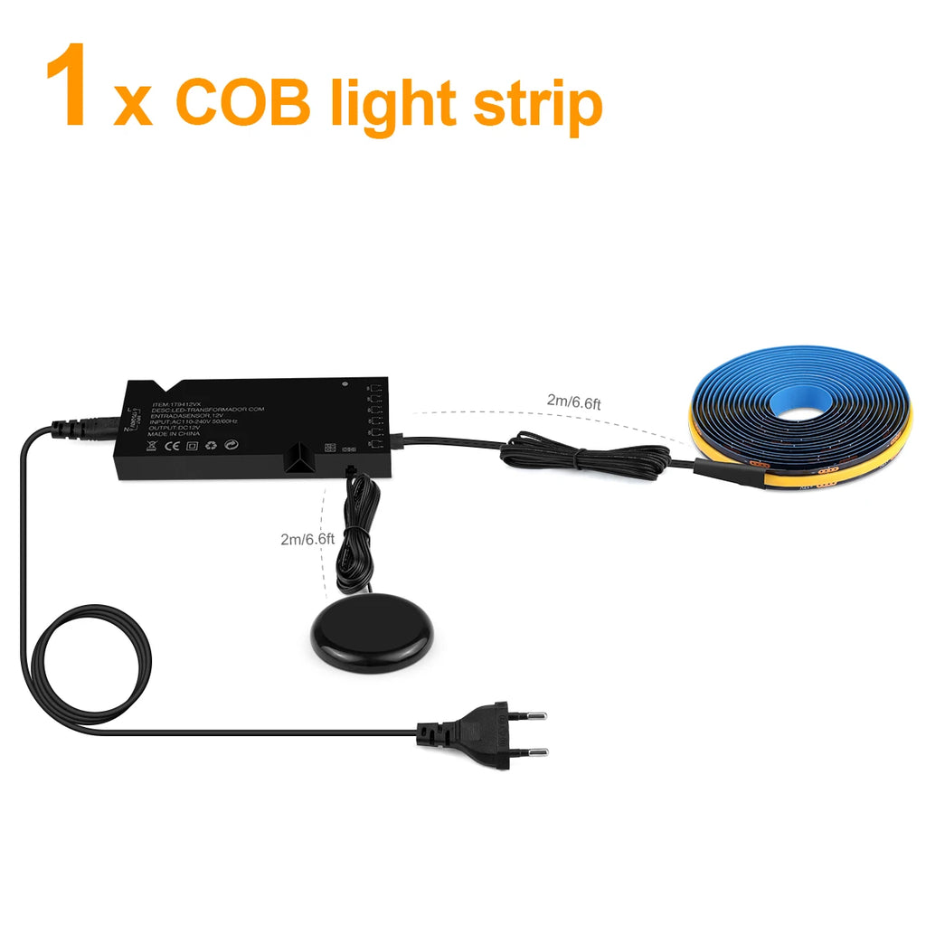 Moderne LED-Akustikpaneel mit Touch-Senso