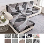 Elastischer Sofabezug mit floralem Design