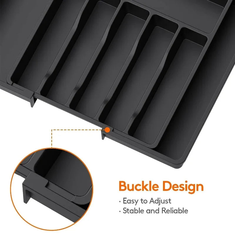 Praktisches Besteck-Organizer-Tablett