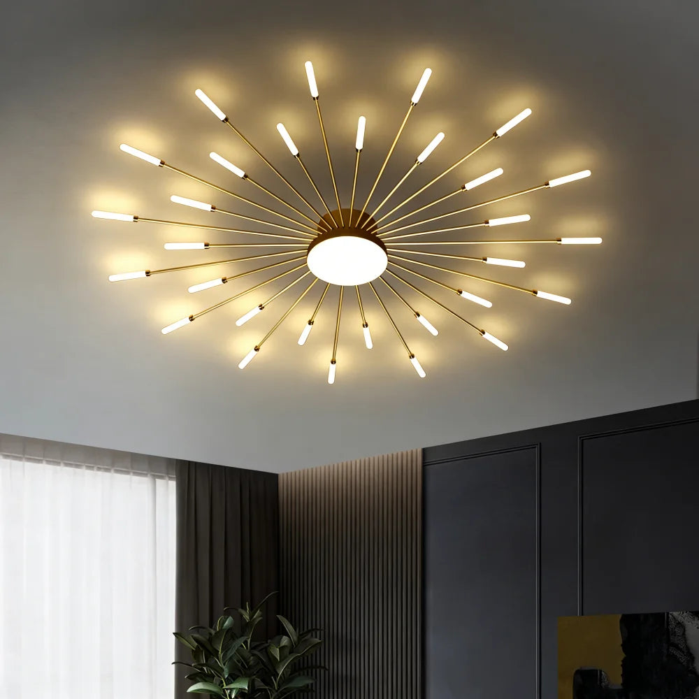 Elegante LED-Deckenleuchte