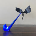Atemberaubendes 3D-Drachenfiguren-Bücherregal