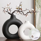 Moderne Donut-Vase