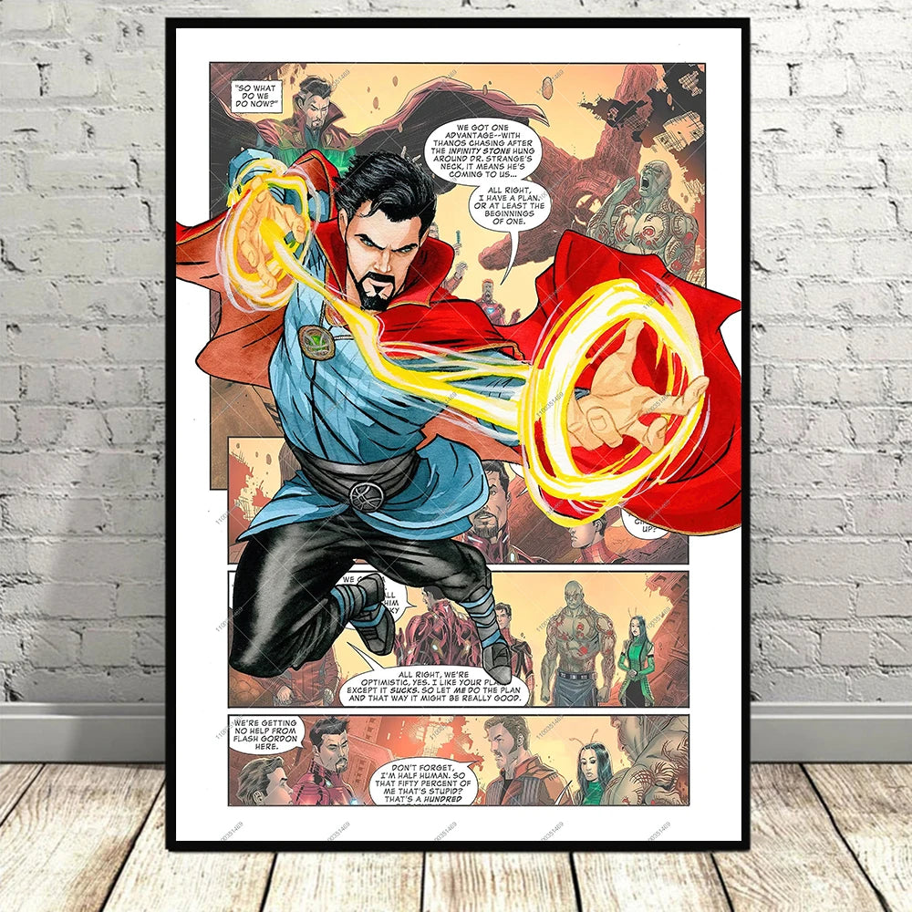 Wunderschöne Marvel Avengers Leinwand