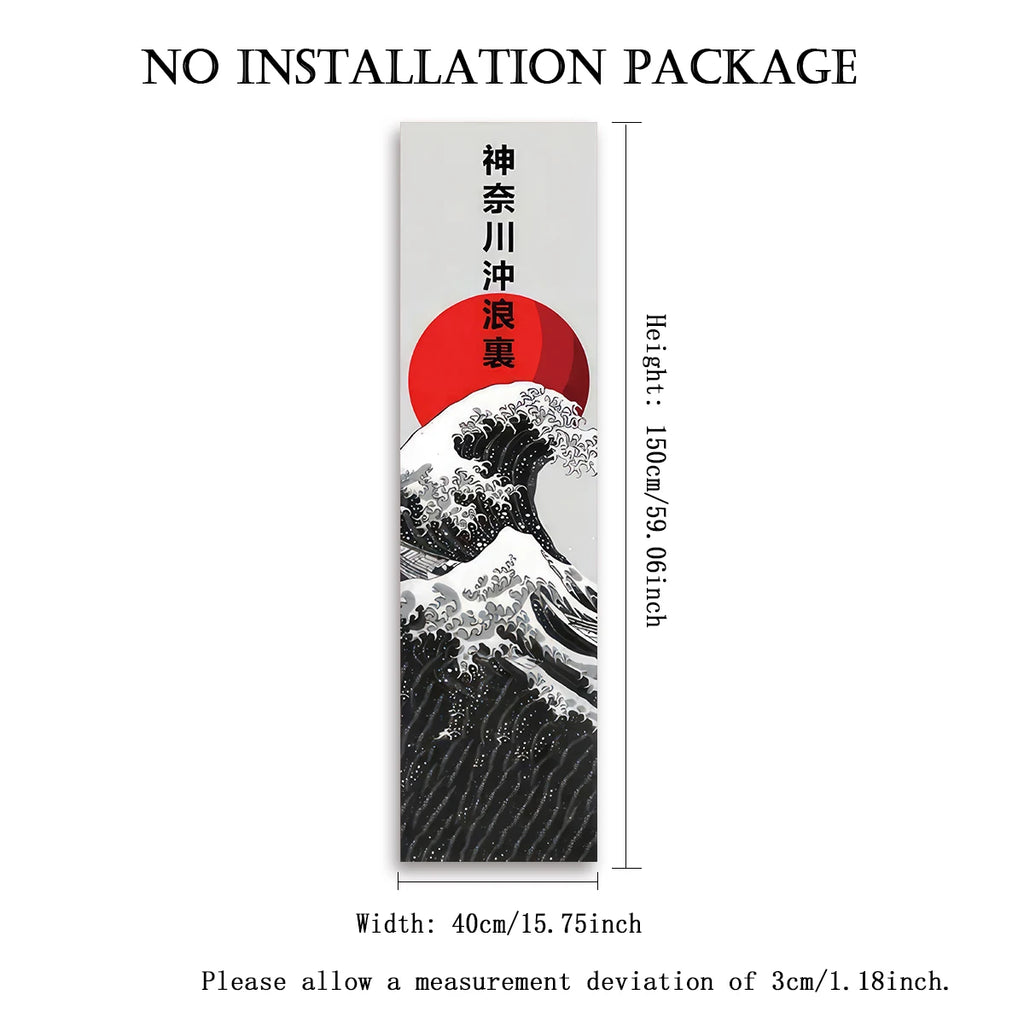 Japanische Wandtapestry mit klassischem Motiv