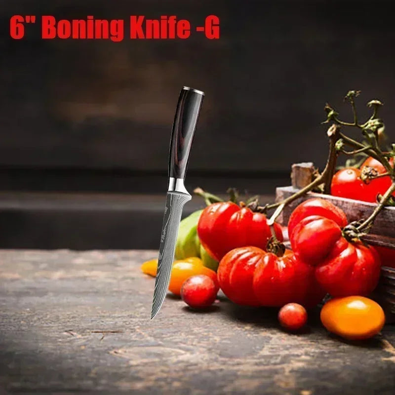 Professionelle Damaszener Küchenmesser