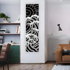 Japanische Wandtapestry mit klassischem Motiv
