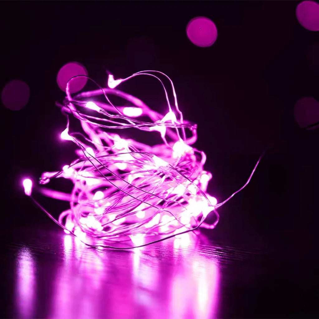 Elegante batteriebetriebene Feenlichter