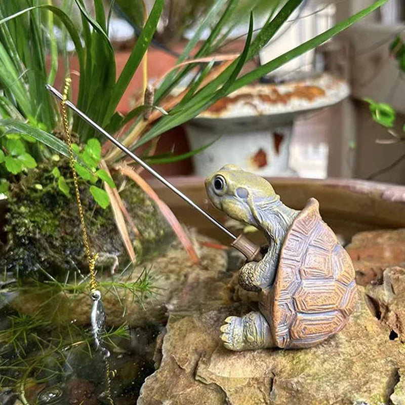 Charmante Schildkröten-Figur