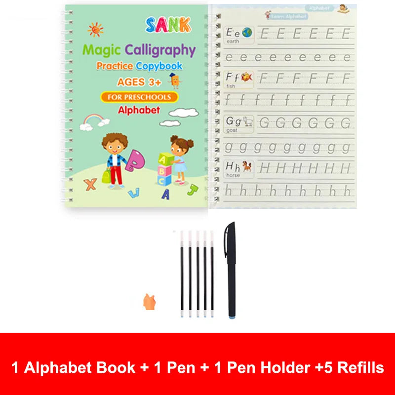 Zauberhaftes Schreibübungs-Copybook