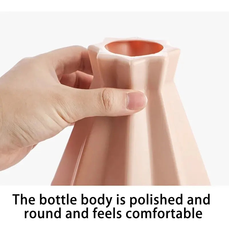 Moderner Kunststoff-Blumenvase