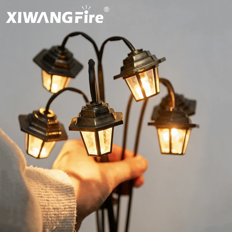 Solar Lantern im Retro-Vintage-Stil