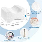 Ergonomisches Beinkissen mit Memory Foam