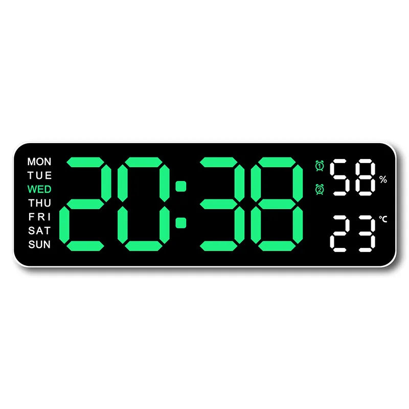 9-Zoll digitale LED-Wanduhr